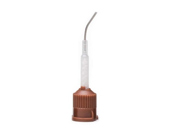 Automix-Spritzenspitzen mit biegsamer 20-Gauge-Metallkanüle