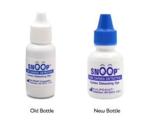 Snoop™ Caries Detecting Dye Transitioning to New Bottle
